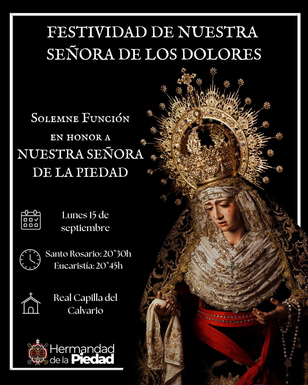 Solemne Función Piedad 2025