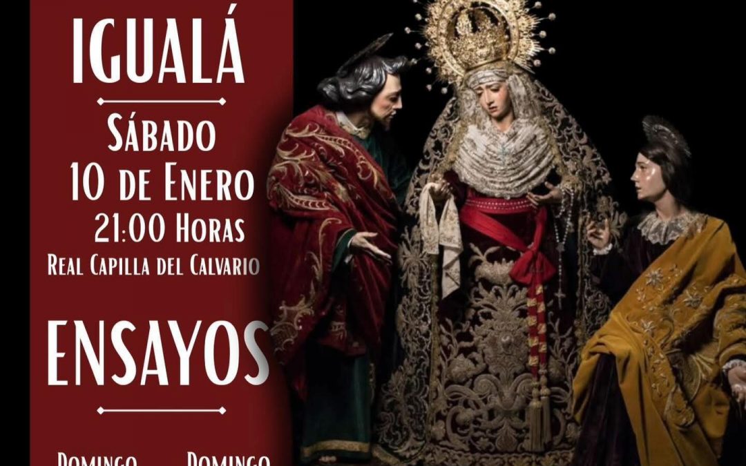 IGUALÁ | Paso de palio de Nuestra Señora de la Piedad